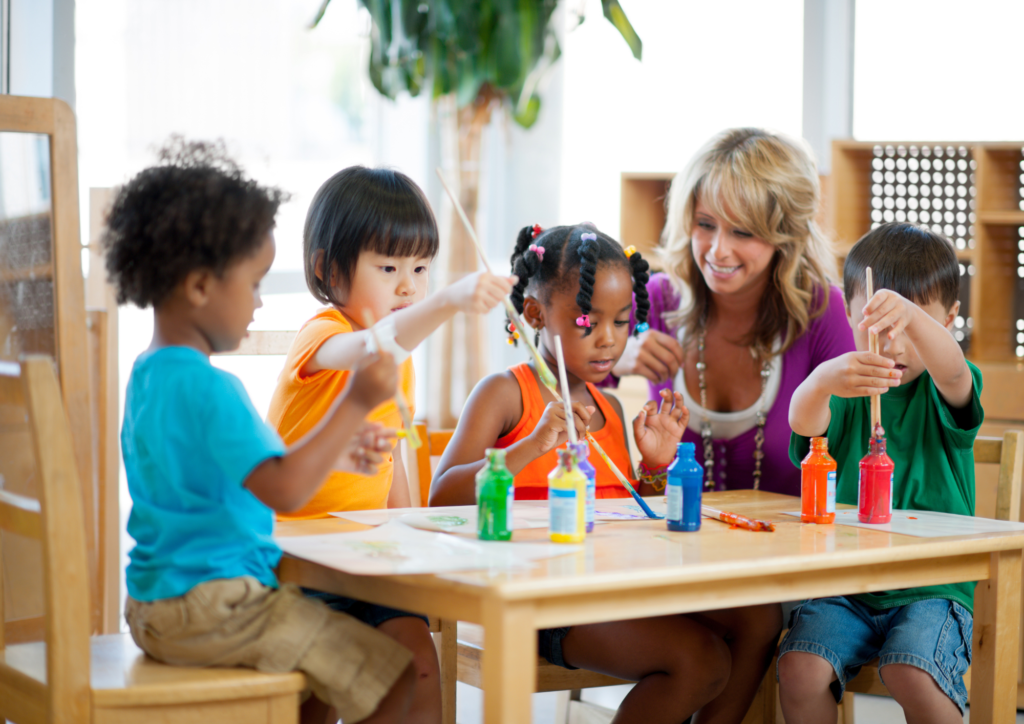 Children's therapy session