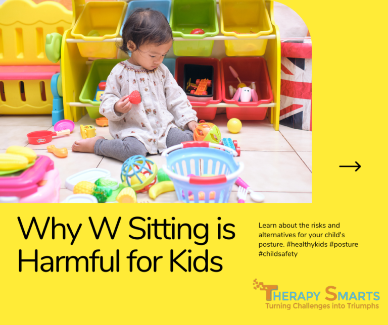 Read more about the article Unlocking Your Child’s Full Potential: The Problem with W-Sitting and How Therapy Smarts Can Help