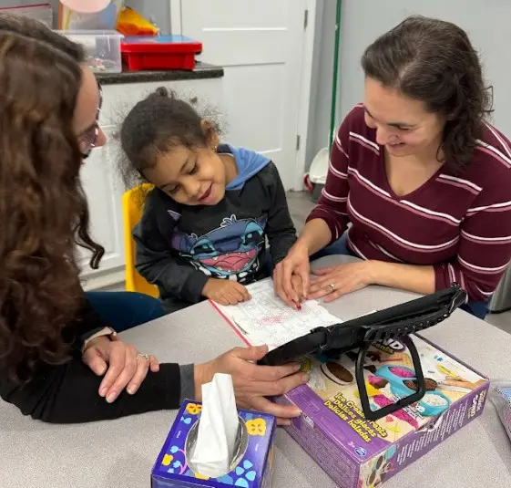 Child receiving Therapy Smarts PT