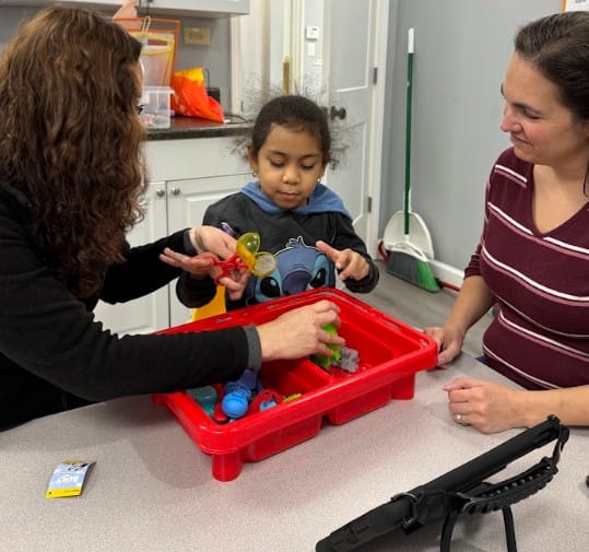 Pediatric OT in progress